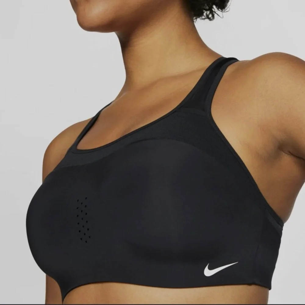 Nike Alpha Women's High-Support Padded Sports Bra Dri-fit AJ0340 010 size XL D-E - Picture 5 of 11